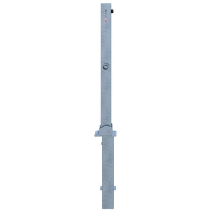 Absperrpfosten 70 x 70 mm umlegbar und herausnehmbar