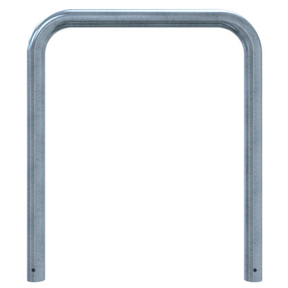 Abweisebügel Ø 76 x 2,6 mm ohne Querholm zum Einbetonieren