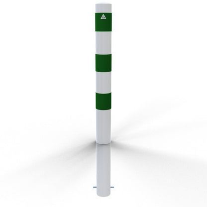 Absperrpoller als E-Ladesäulenschutz