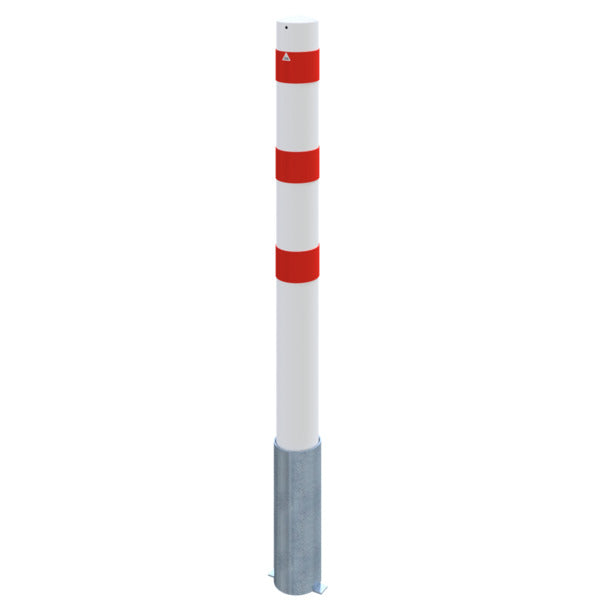 Absperrpoller Stahlrohr Ø 152 x 3,2 mm herausnehmbar ohne Verschluss