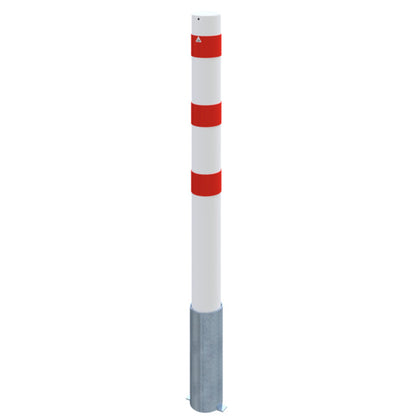 Absperrpoller Stahlrohr Ø 152 x 3,2 mm herausnehmbar ohne Verschluss
