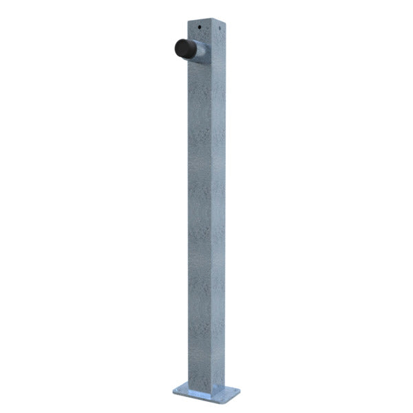 Absperrpfosten 70 x 70 mm als Türstopper