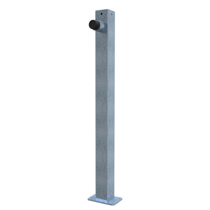 Absperrpfosten 70 x 70 mm als Türstopper