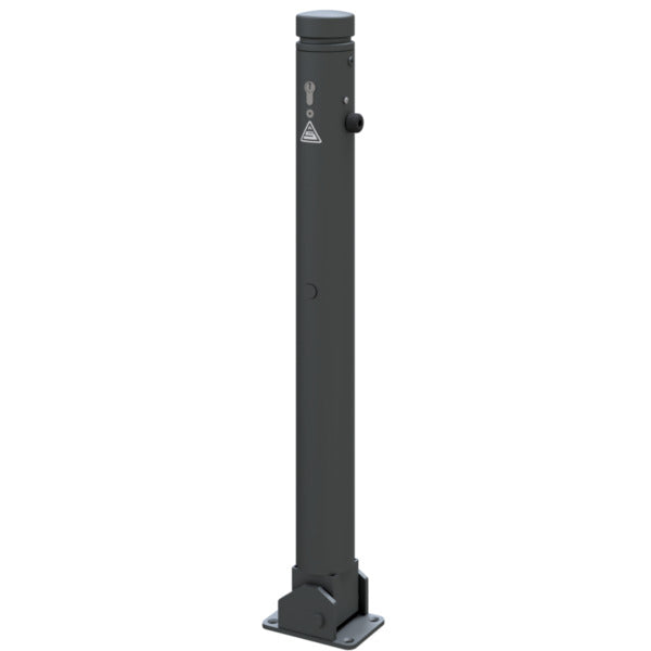 Absperr-Stilpfosten Serie 482B Ø 82 mm
