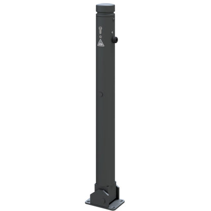 Absperr-Stilpfosten Serie 482B Ø 82 mm