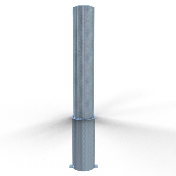 Absperrpoller Stahlrohr Ø 193 x 3,6 mm herausnehmbar ohne Verschluss