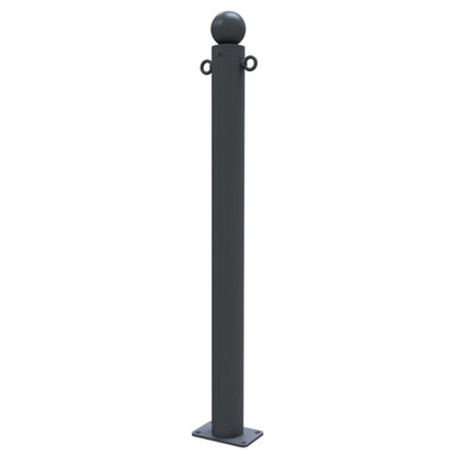 Absperr-Stilpfosten Serie 475B Ø 76 mm