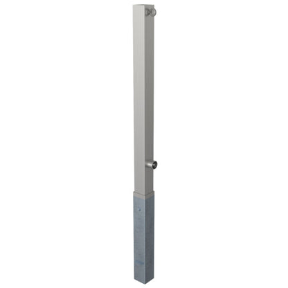 Edelstahlpfosten 70 x 70 mm
