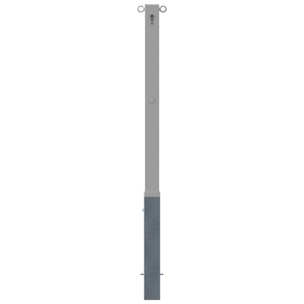 Edelstahlpfosten 70 x 70 mm