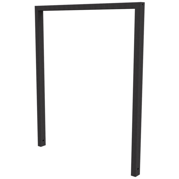 Anlehnbügel aus Stahlrohr 60 x 40 mm