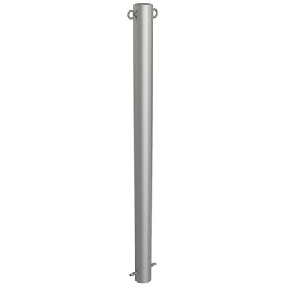 Edelstahlpfosten Ø 76 mm ohne Ziernut