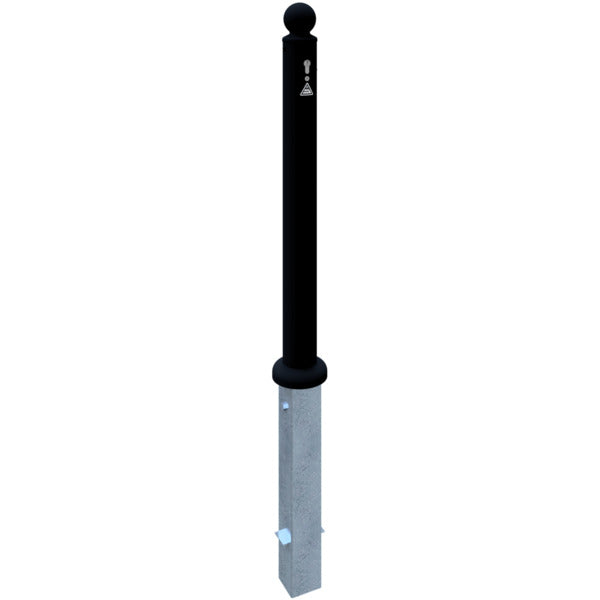 Absperr-Stilpfosten Serie 484B Ø 82 mm