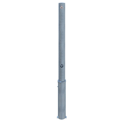 Absperrpfosten Stahlrohr Ø 76 x 2,6 mm herausnehmbar mit Dreikantverschluss