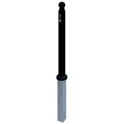 Absperr-Stilpfosten Serie 485B Ø 82 mm