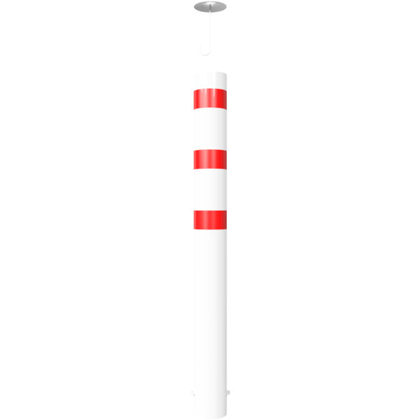 Absperrpoller Stahlrohr Ø 193 x 3,6 mm ortsfest zum Einbetonieren