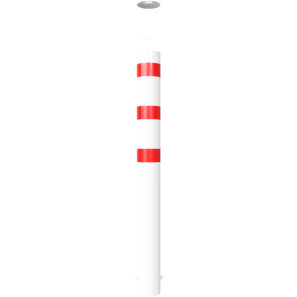 Absperrpoller Stahlrohr Ø 193 x 3,6 mm ortsfest zum Einbetonieren