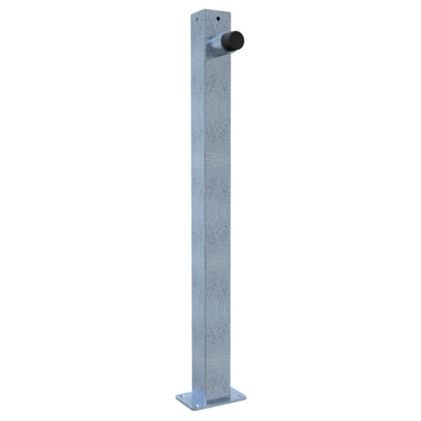 Absperrpfosten 70 x 70 mm als Türstopper