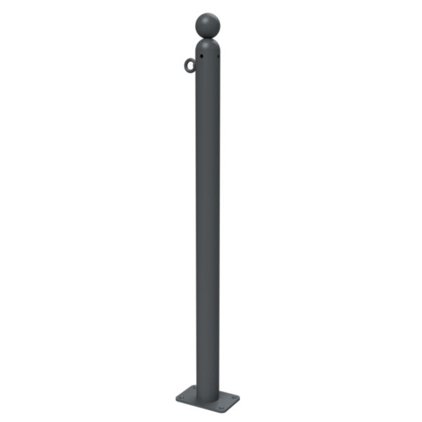 Absperr-Stilpfosten Serie 466B Ø 60 mm