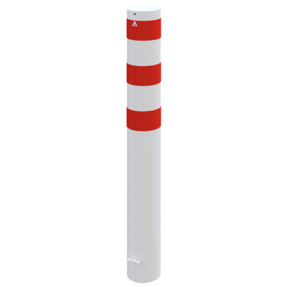 Absperrpoller Stahlrohr Ø 193 x 3,6 mm ortsfest zum Einbetonieren
