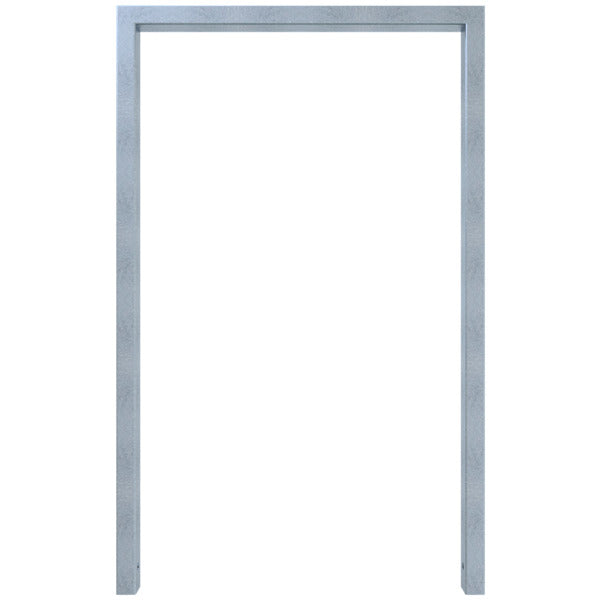 Anlehnbügel aus Stahlrohr 60 x 40 mm