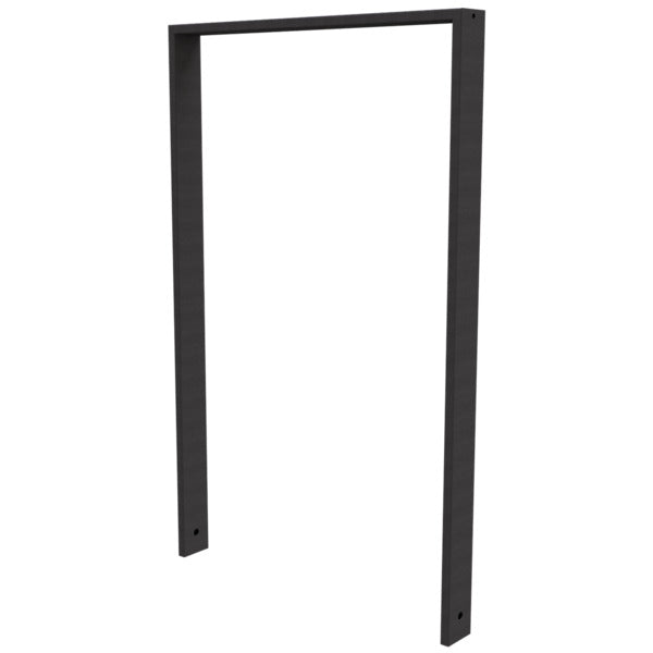 Ahnlehnbügel aus Stahlrohr 80 x 20 mm