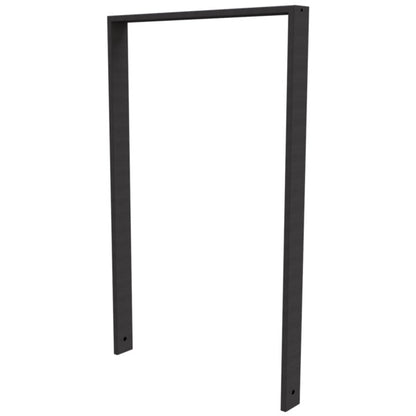 Ahnlehnbügel aus Stahlrohr 80 x 20 mm