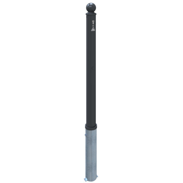 Absperr-Stilpfosten Serie 474B Ø 76 mm