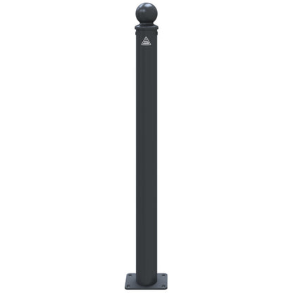 Absperr-Stilpfosten Serie 474B Ø 76 mm