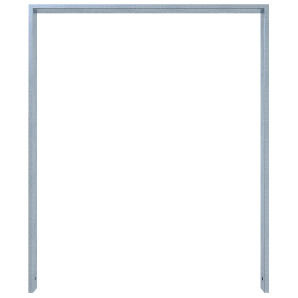 Ahnlehnbügel aus Stahlrohr 80 x 20 mm