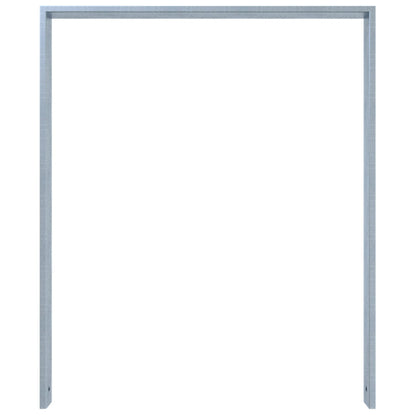 Ahnlehnbügel aus Stahlrohr 80 x 20 mm