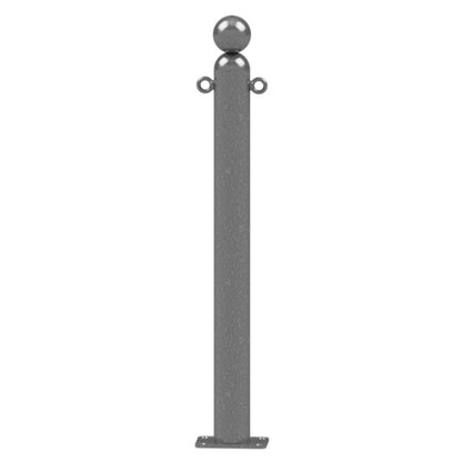 Absperr-Stilpfosten Serie 478B Ø 76 mm