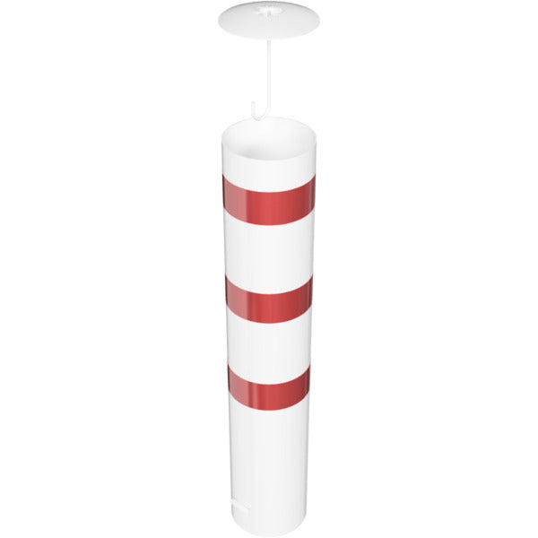 Absperrpoller Stahlrohr Ø 273 x 5 mm ortsfest zum Einbetonieren