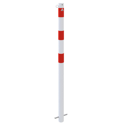 Absperrpfosten Stahlrohr Ø 60 x 2,5 mm ortsfest zum Einbetonieren