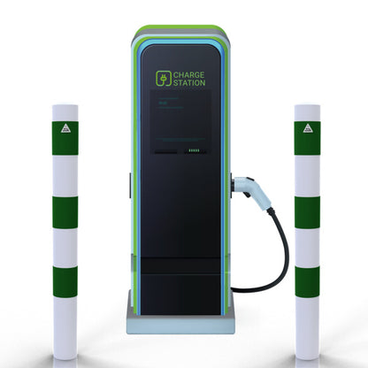 Absperrpoller als E-Ladesäulenschutz
