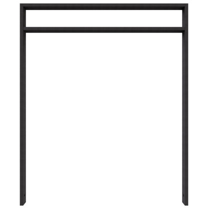 Ahnlehnbügel aus Stahlrohr 80 x 20 mm
