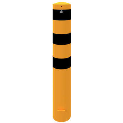 Absperrpoller Stahlrohr Ø 193 x 3,6 mm gelb / schwarz