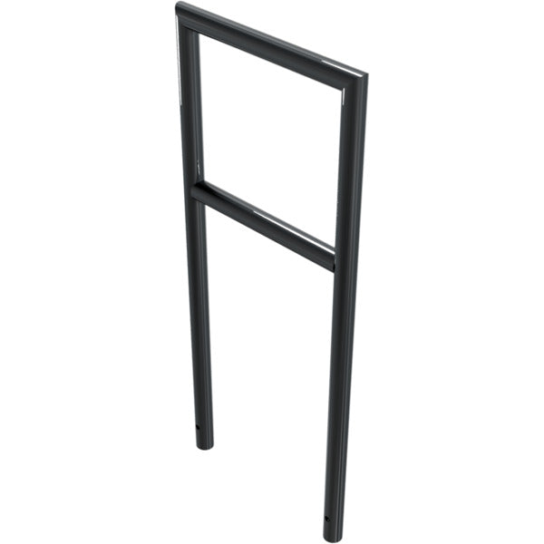Anlehnbügel aus Stahlrohr Ø 48 x 2,5 mm
