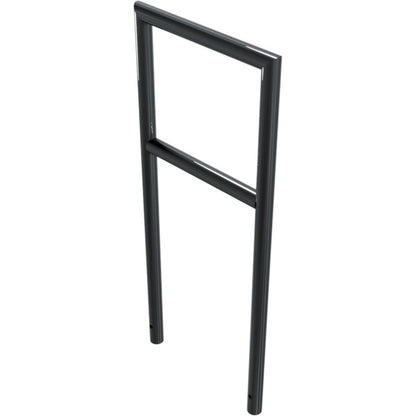 Anlehnbügel aus Stahlrohr Ø 48 x 2,5 mm