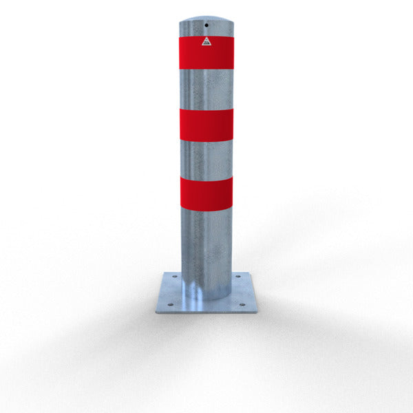 Rammschutzpoller als E-Ladesäulenschutz