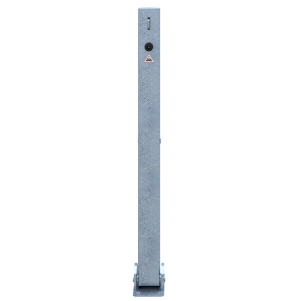 Absperrpfosten 70 x 70 mm umlegbar für Vorhangschloss