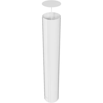 Absperrpoller Stahlrohr Ø 323 x 5 mm ortsfest zum Einbetonieren