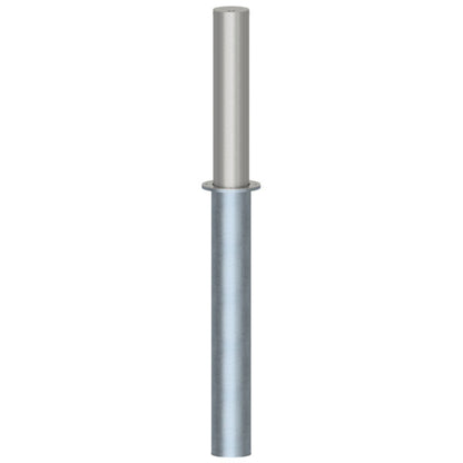 voll-versenkbarer Edelstahlpfosten Ø 154 mm