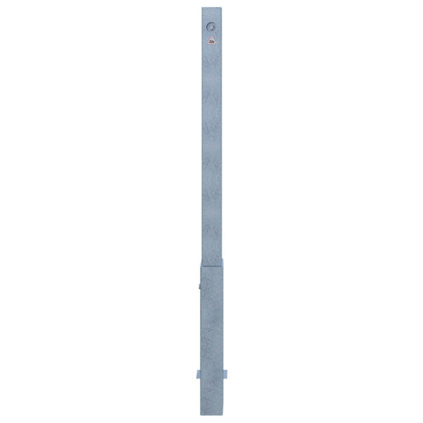 Absperrpfosten 70 x 70 mm herausnehmbar mit Dreikantverschluss