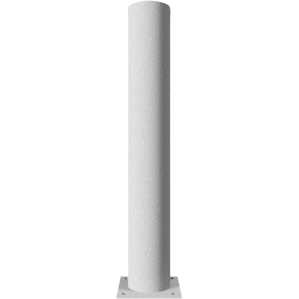 Absperrpoller Stahlrohr Ø 152 x 3,2 mm ortsfest für Dübelbefestigung