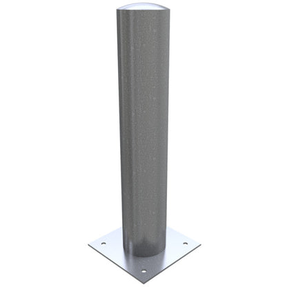 Absperrpoller Stahlrohr Ø 193 x 3,6 mm ortsfest für Dübelbefestigung