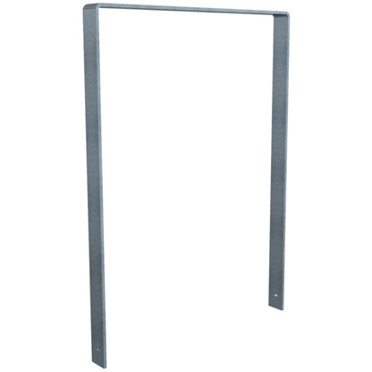 Anlehnbügel aus Flachstahl 70 x 10 mm