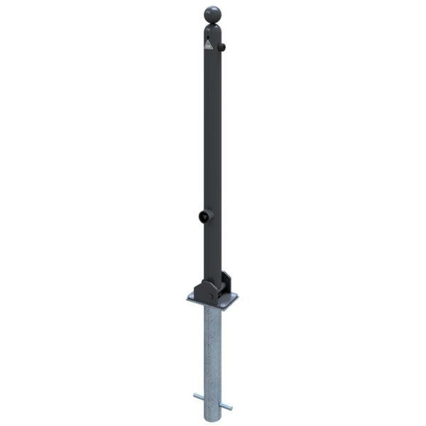 Absperr-Stilpfosten Serie 466B Ø 60 mm