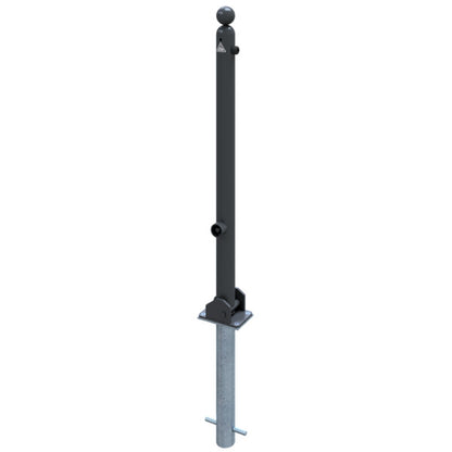 Absperr-Stilpfosten Serie 466B Ø 60 mm