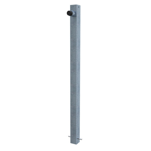 Absperrpfosten 70 x 70 mm als Türstopper