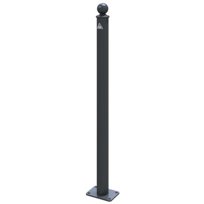 Absperr-Stilpfosten Serie 465B Ø 60 mm